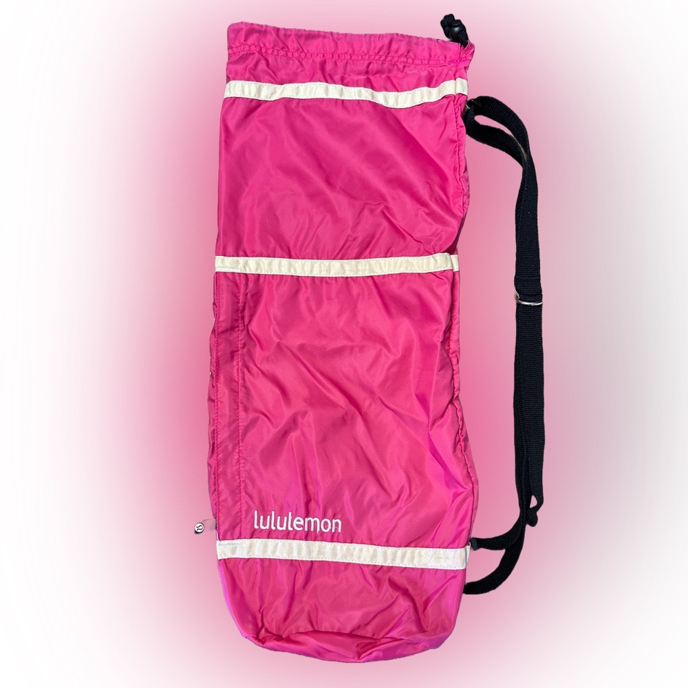 Lululemon Pink Yoga Mat Bag